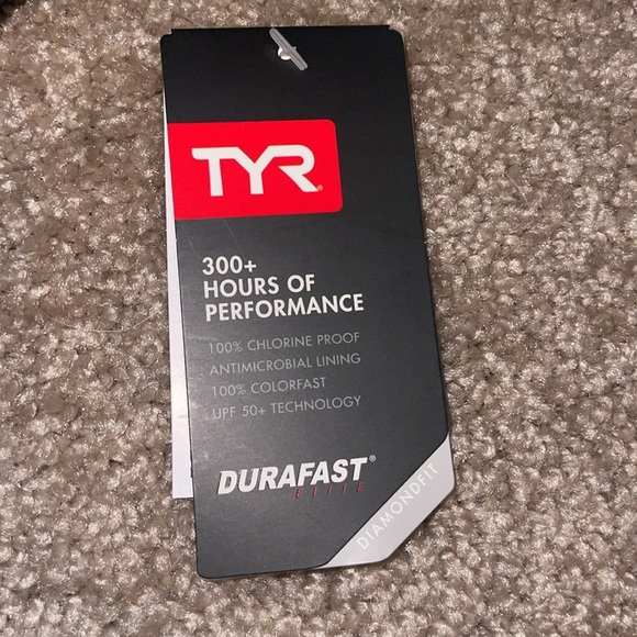 TYR SPORT Girl's Phoenix Splice Diamondfit Swimsuit - size 22 - NWT. L - Picture 3 of 4